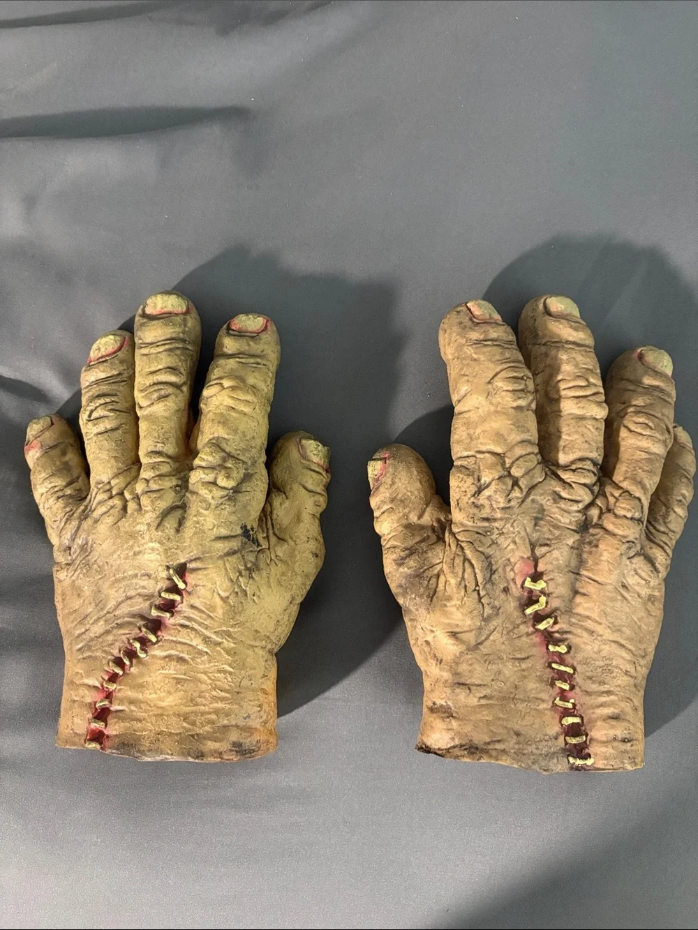 Monster Halloween costume hands